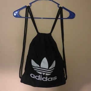 Black Adidas String backpack